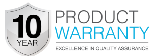 10 Year Warranty
